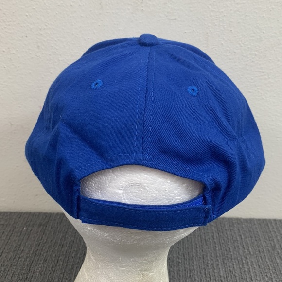 Pretzels Inc Baseball Hat Unisex OSFA Blue White Strapback Cap - Picture 7 of 13